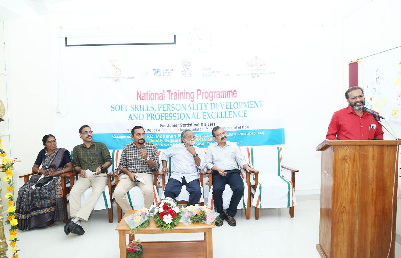 National Training on Soft Skills for JSO cadre officers of MoSPI held at SASA from 24 to 28 Nov 2025.