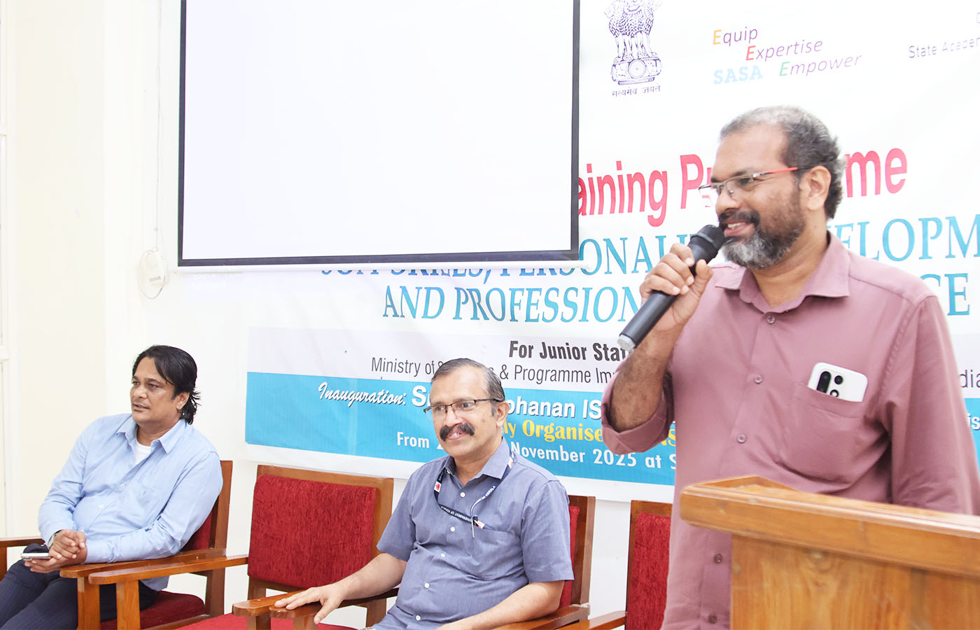 Valedictory function of National Training on Soft Skills for JSO cadre officers of MoSPI held on 28 Nov 2025.