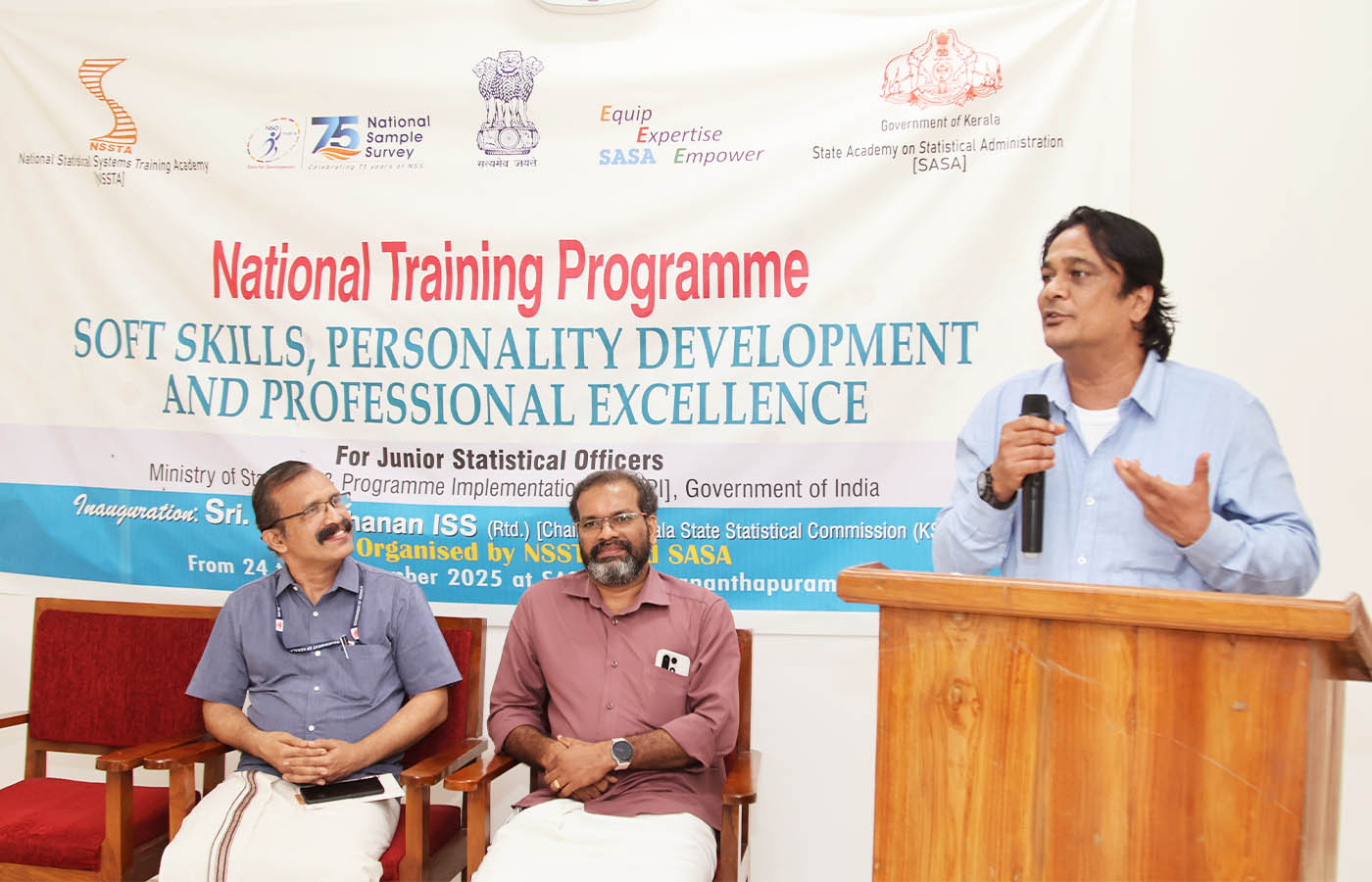 Valedictory function of National Training on Soft Skills for JSO cadre officers of MoSPI held on 28 Nov 2025.