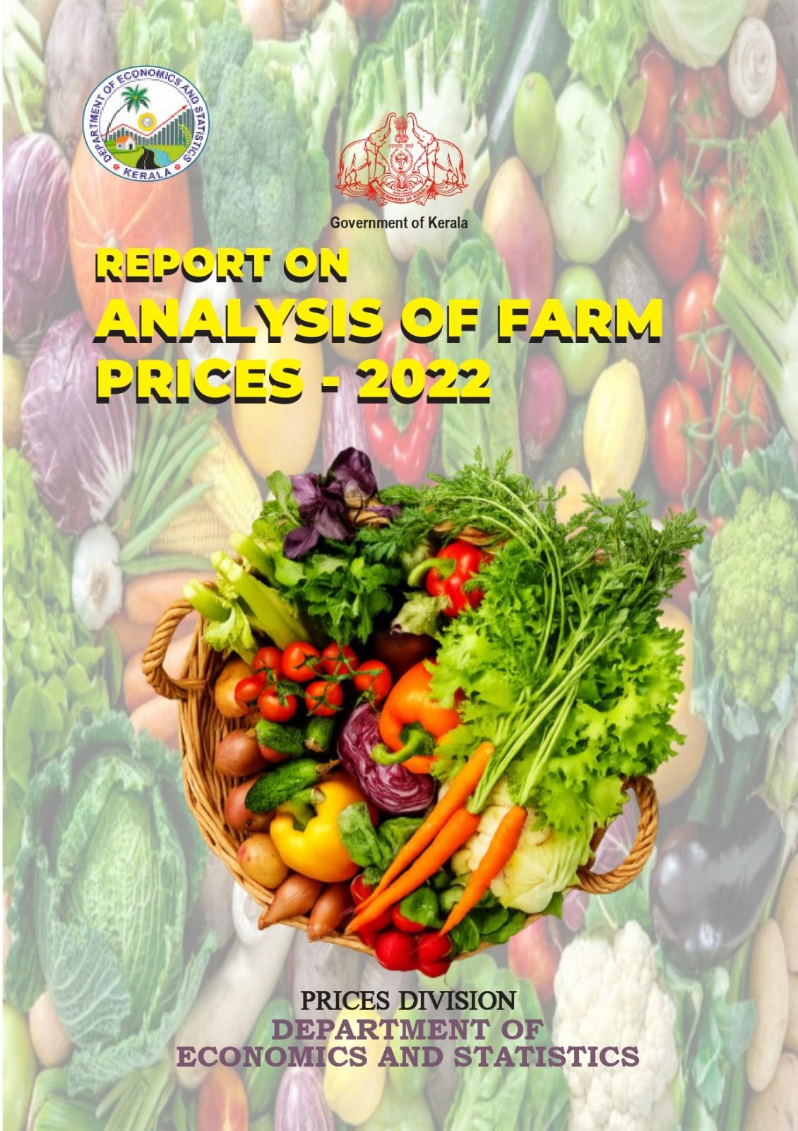 REPORT ON ANALYSIS OF FARM PRICES 2022