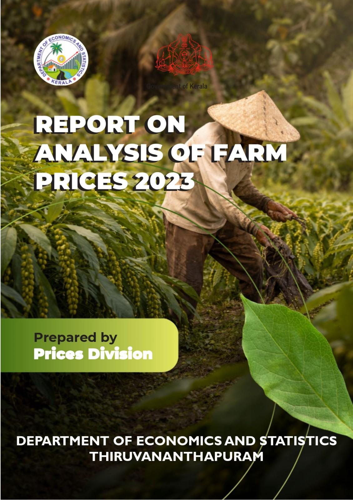 REPORT ON ANALYSIS OF FARM PRICES 2023