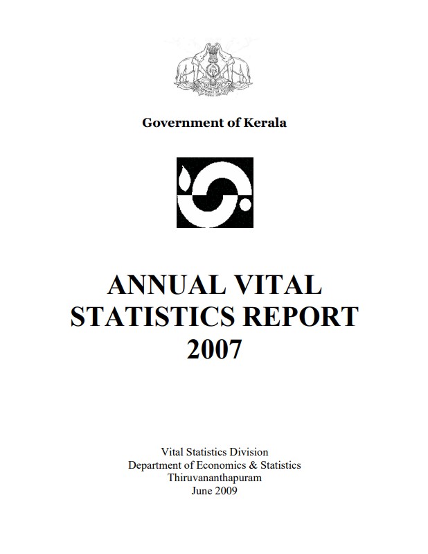 Annual Vital Statistics Report 2007