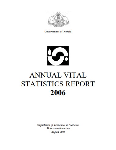 Annual Vital Statistics Report  2006