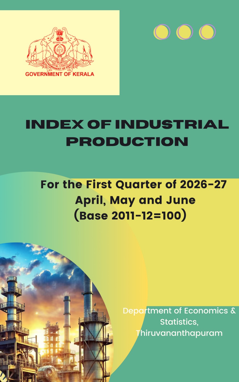 IIP report Quarter 1, 2026-27